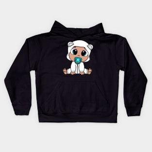 Baby in Costume Kids Hoodie